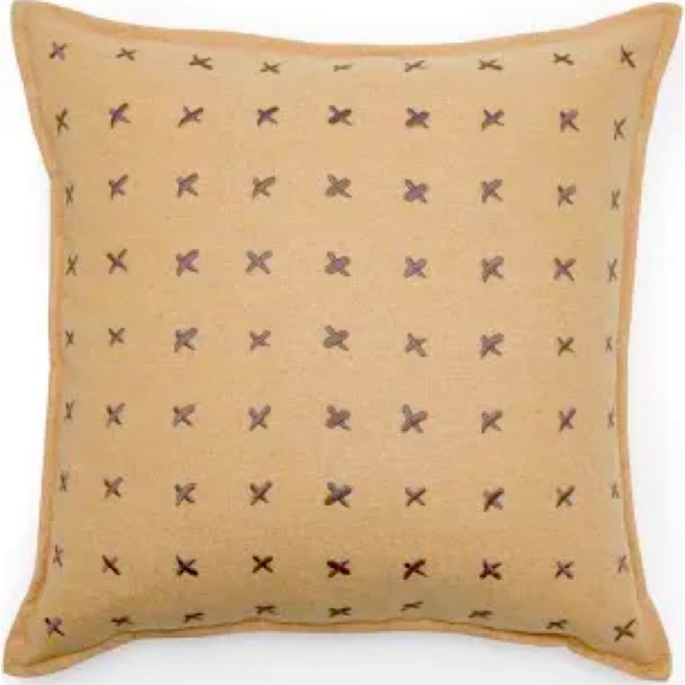 NWT MoDRN Industrial Pick Stitch Decorative Pillow 20x20